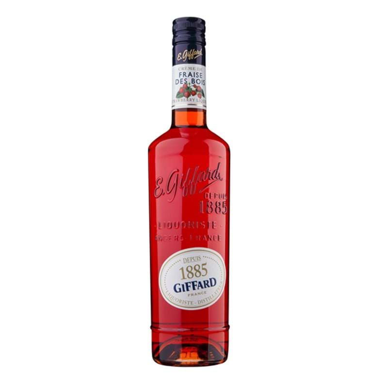 Giffard Liqueurs Crème de Fraise des bois (Wild strawberry) - 750ML